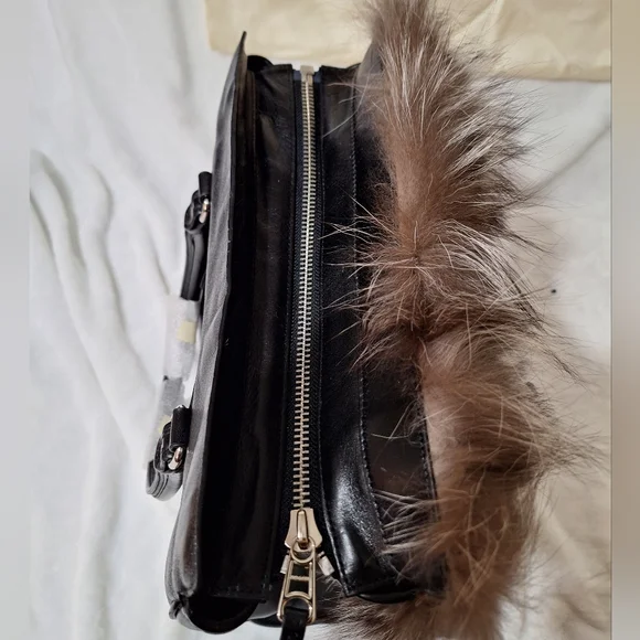 Coach Legacy Fox Fur Tote - Picture 8 of 15